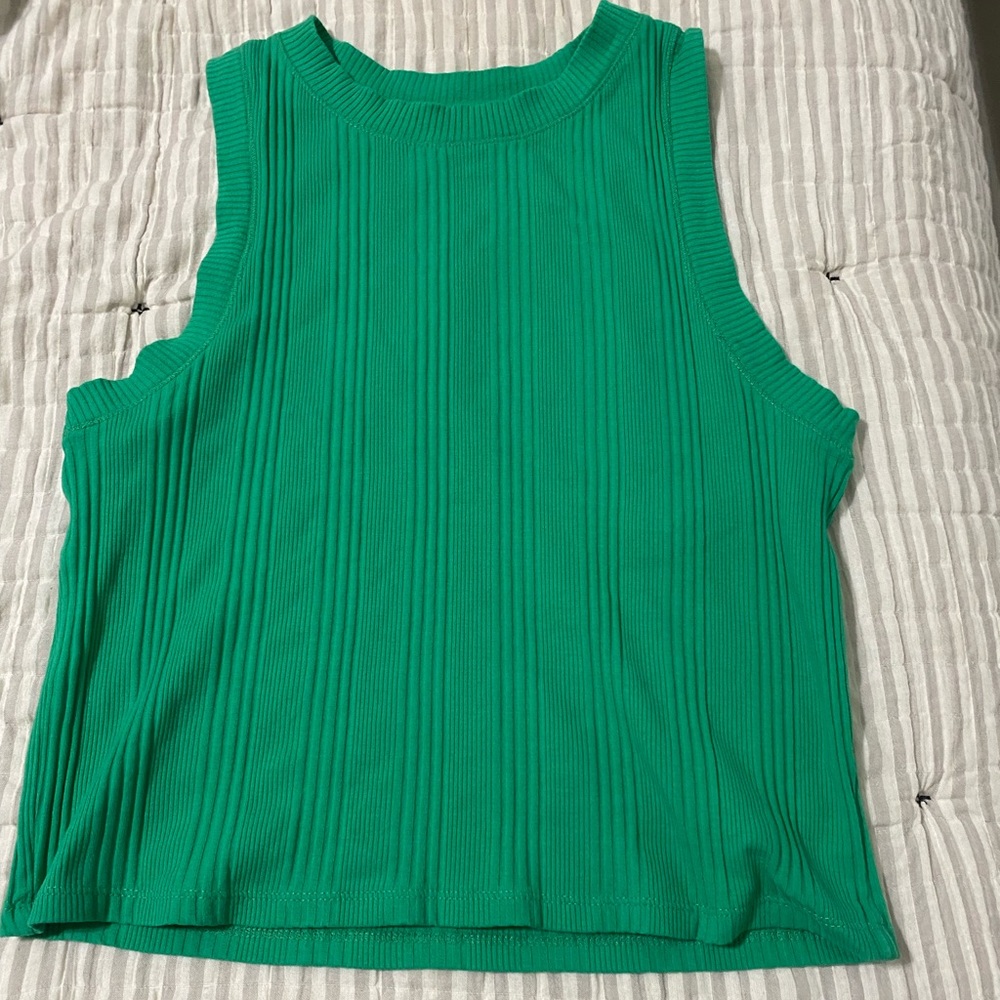 Ribbed Zara Tank Top